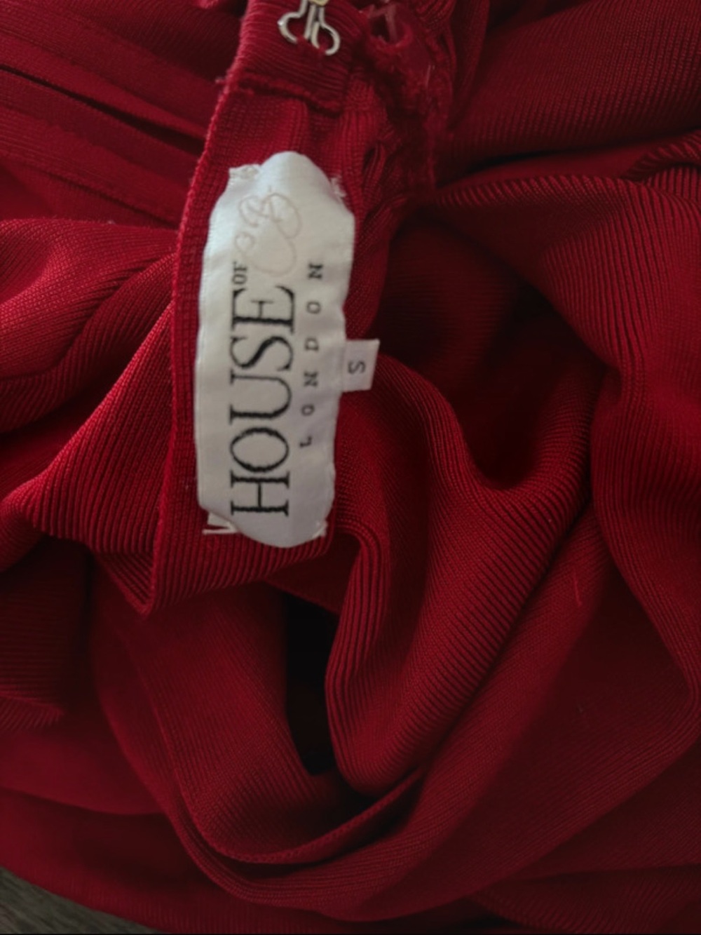 Women's- House of CB Elegant Red dress